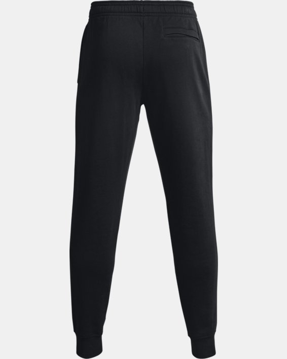 Pantalon de jogging UA Rival Fleece Signature pour homme, Black, pdpMainDesktop image number 7